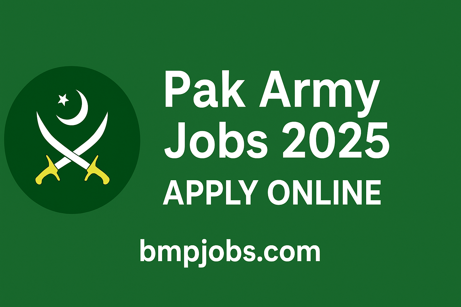 Pak Army Jobs 2025 – Apply Online | Join Pakistan Army Today