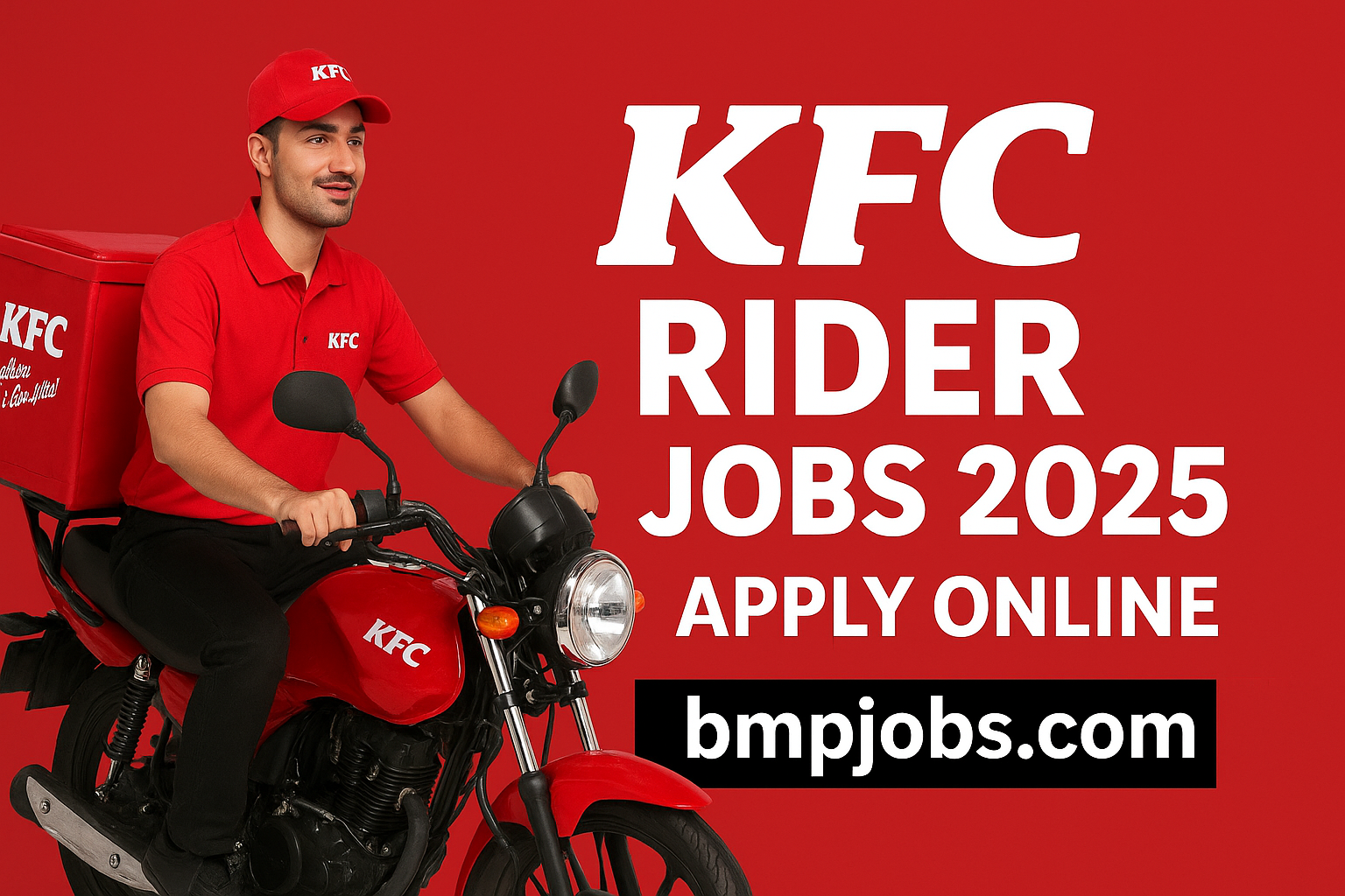 KFC Rider Jobs 2025 | Apply Online